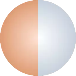 Золото біло-рожеве